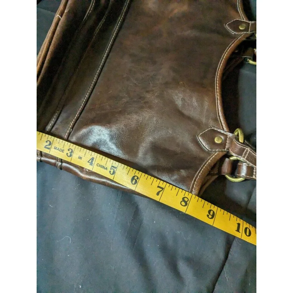 Duck Head‎ Brown Leather Handbag - Picture 9 of 10